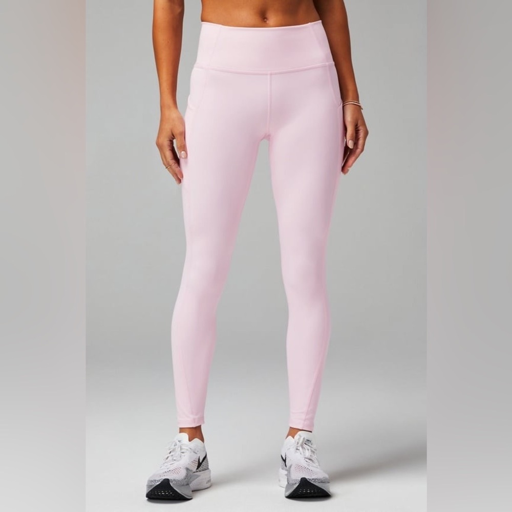 Fabletics Power Hold Leggings Light Pink - Large